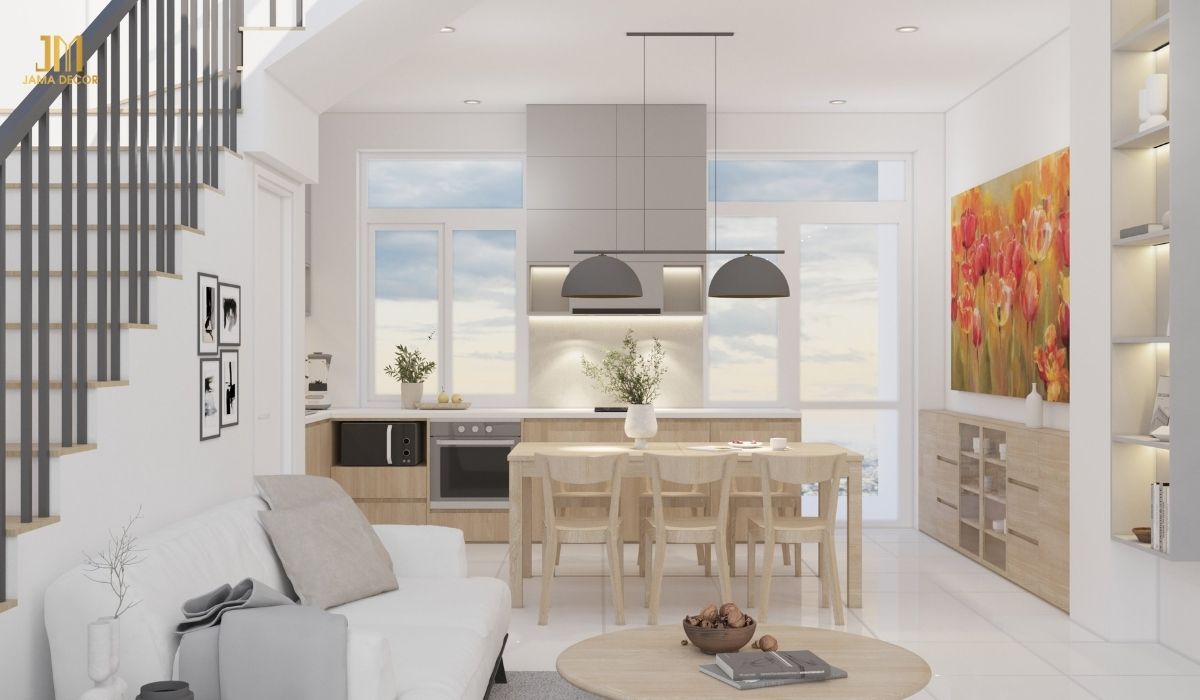 Bố trí đồ nội thất gần cửa sổ để tận dụng tối đa ánh sáng