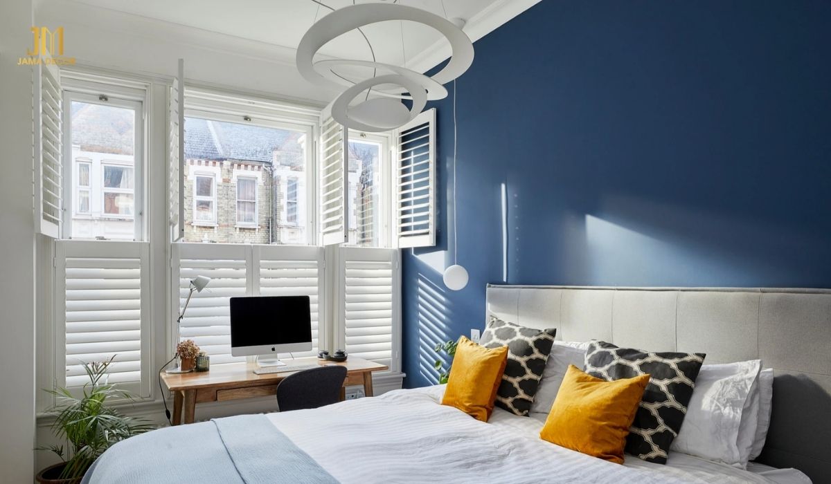 Tận dụng tối đa ánh sáng giúp căn phòng sáng sủa và thoáng