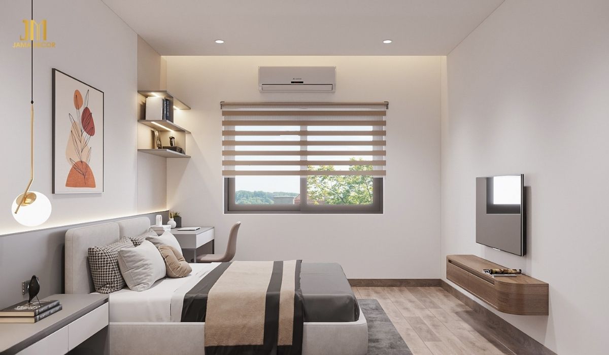 Màu sắc sáng có thể giúp mở rộng không gian