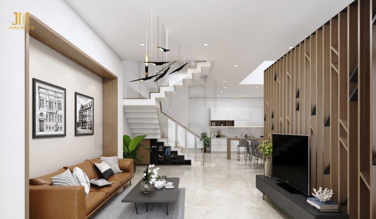 Tối ưu hóa đồ nội thất để không gian được giải phóng đáng kể, mang lại cảm giác rộng rãi và thoáng mát hơn