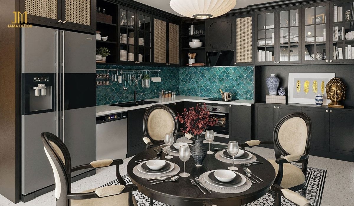 Phong cách thiết kế này là sự kết hợp giữa nét đẹp sang trọng, quý phái của kiến trúc cổ điển và sự tiện nghi, tối giản của nội thất hiện đại