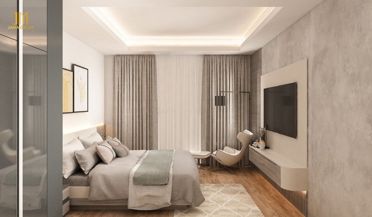 Giường ngủ, tủ quần áo là đồ nội thất cơ bản được ưu tiên sử dụng trong phòng ngủ diện tích nhỏ