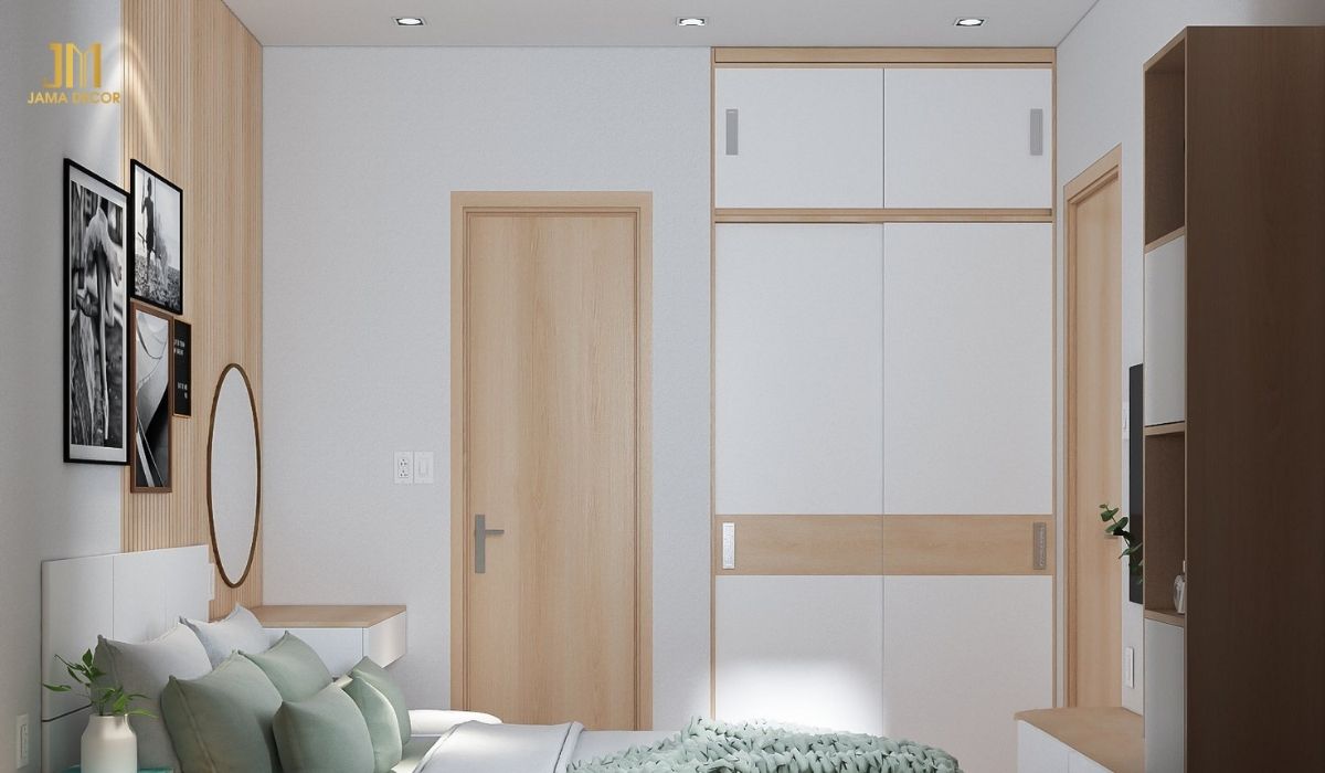 Tủ quần áo kịch trần tăng thêm không gian lưu trữ đồ dùng cá nhân