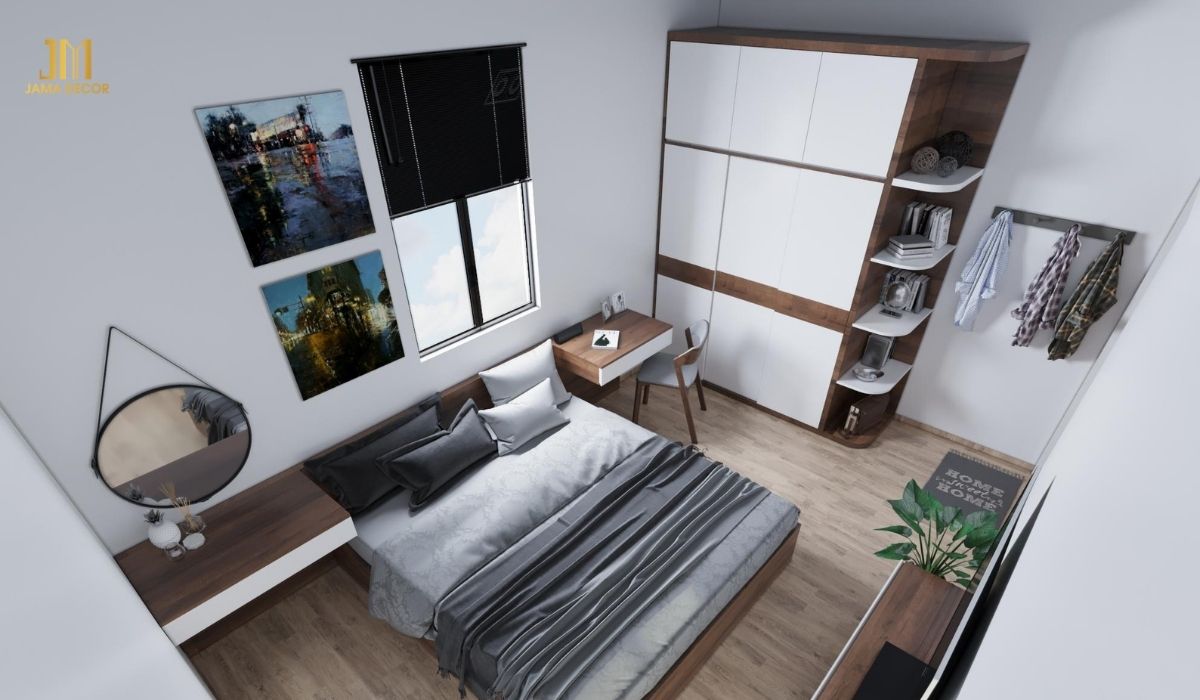 Các đồ nội thất hiện đại giúp không gian cũng trở nên hiện đại