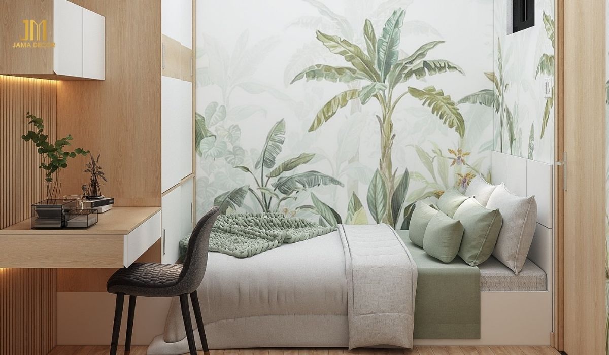 Tủ quần áo kết hợp bàn trang điểm và làm việc là lựa chọn thông minh