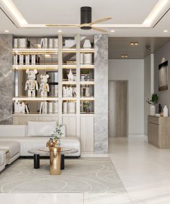 Thiết kế nhà phố Tân Phú – 2 PN – Chị Lệ