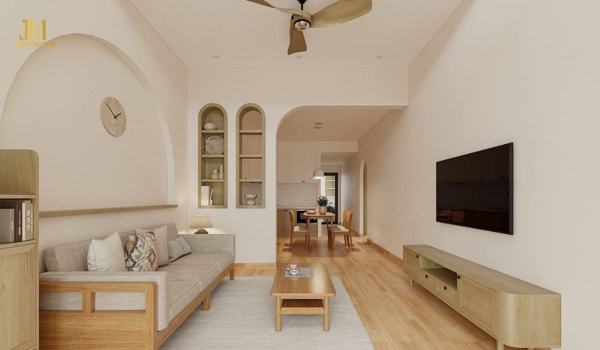 70+ Mẫu nội thất phòng khách đẹp cho mọi không gian 39 Kích thước sofa vừa vặn với diện tích phòng khách