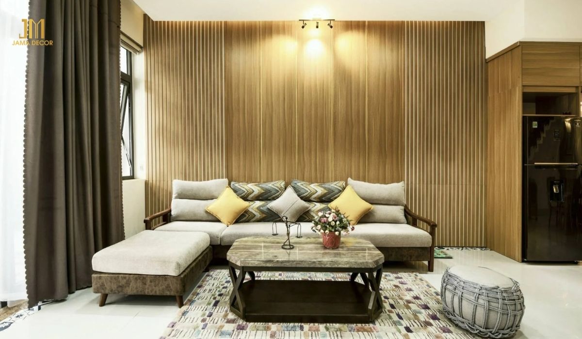 Bố cục và nội thất được lựa chọn cẩn thận, tạo nên một không gian hài hòa và đẹp mắt