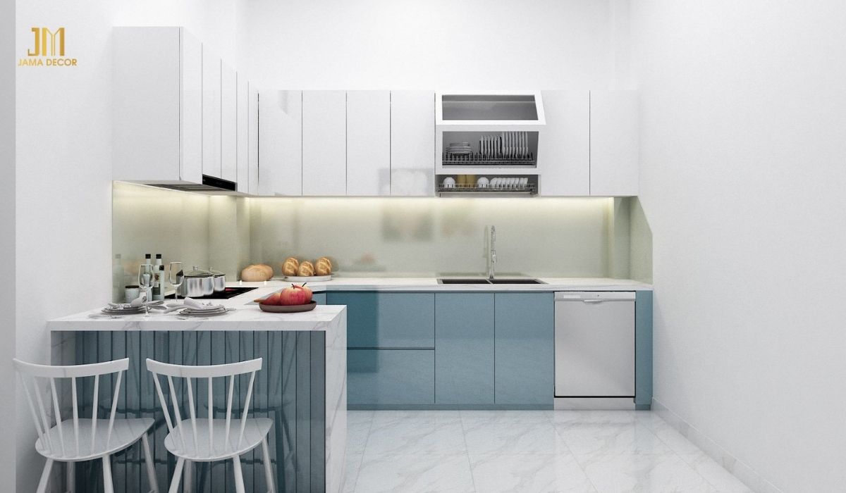 Bạn nên lựa chọn những nội thất có bề mặt láng bóng, thuận tiện cho việc vệ sinh 
