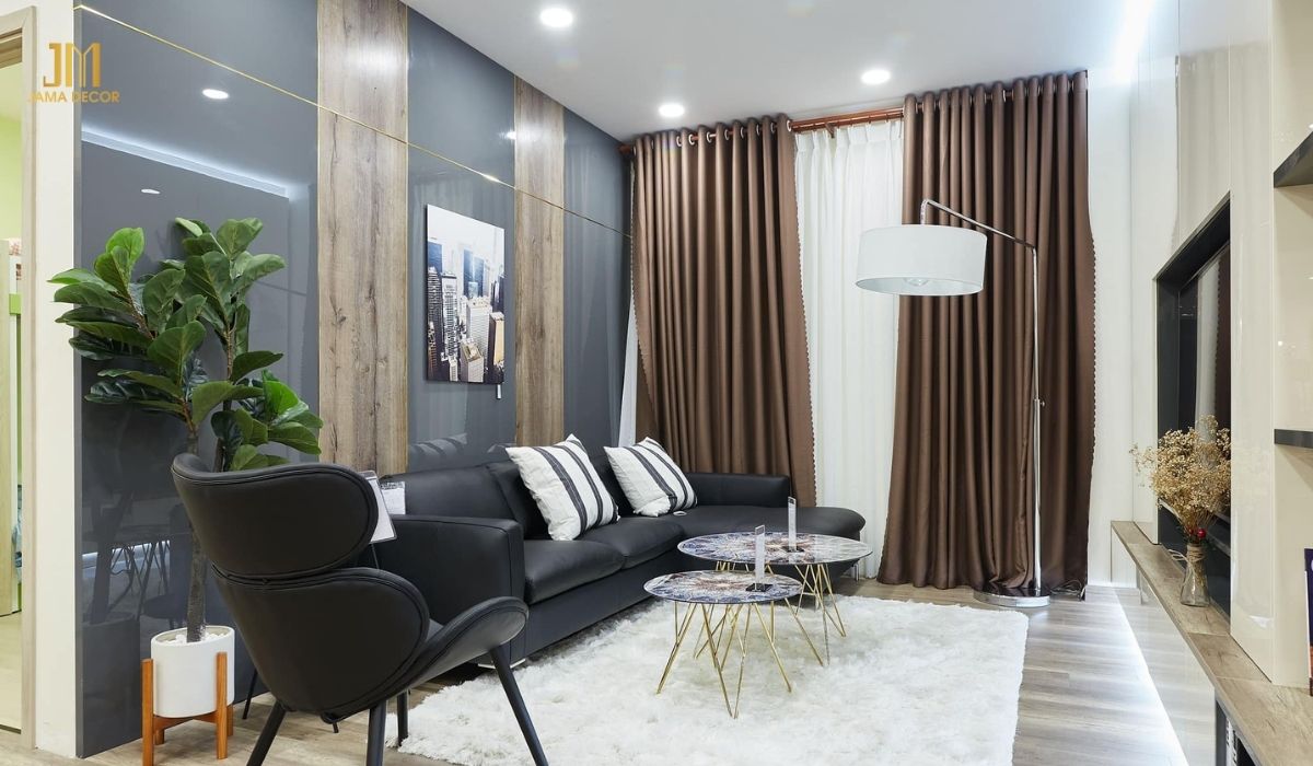 35+ cách trang trí nội thất phòng khách đẹp ai nhìn cũng mê 29 Không cần quá cầu kỳ, không gian phòng khách vẫn đầy sức hút với nội thất đơn giản