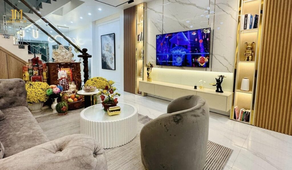 35+ cách trang trí nội thất phòng khách đẹp ai nhìn cũng mê 23 Thêm yêu thương bắt đầu từ phòng khách