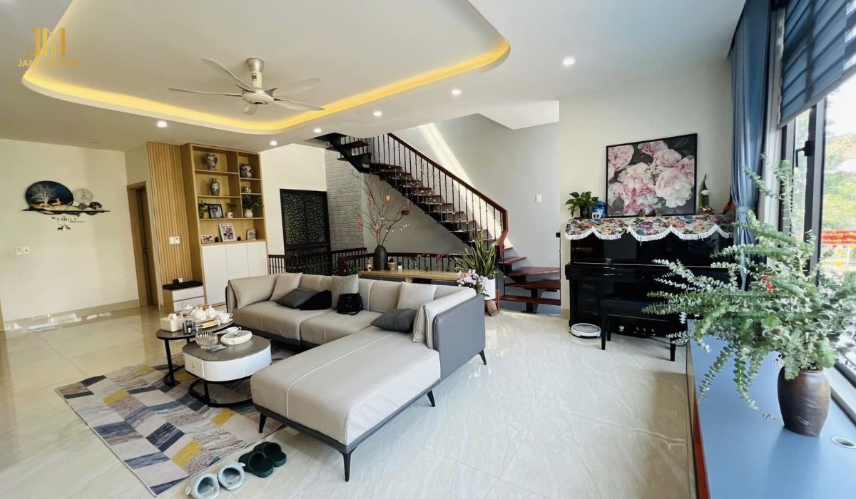 35+ cách trang trí nội thất phòng khách đẹp ai nhìn cũng mê 24 Phòng khách là nơi lưu giữ khoảnh khắc hạnh phúc của gia đình