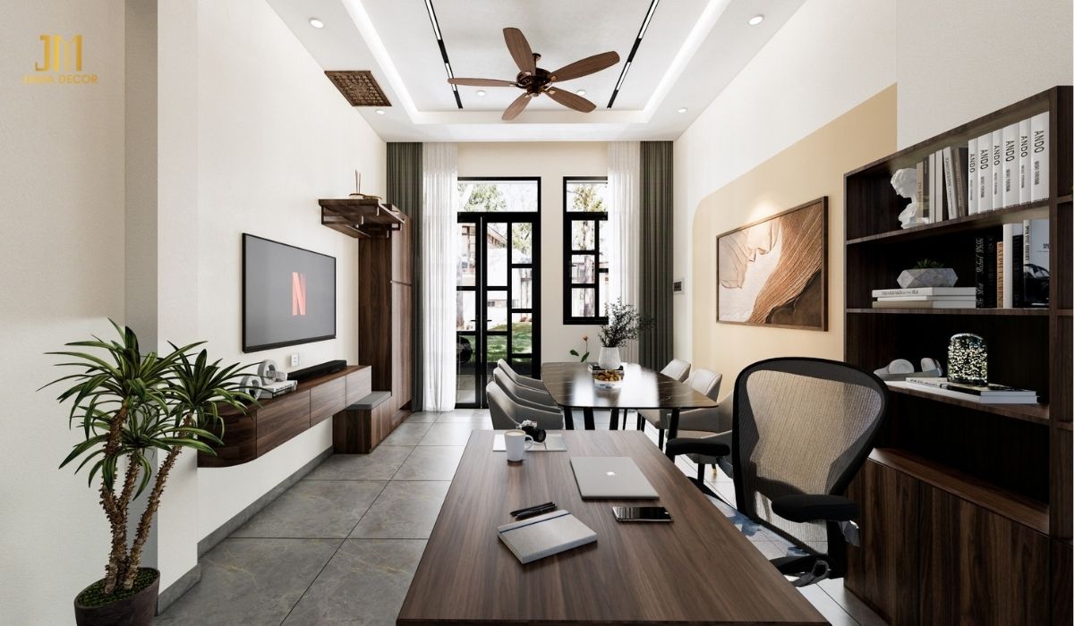 Ánh sáng đóng vai trò quan trọng trong trang trí nội thất nhà phố đẹp