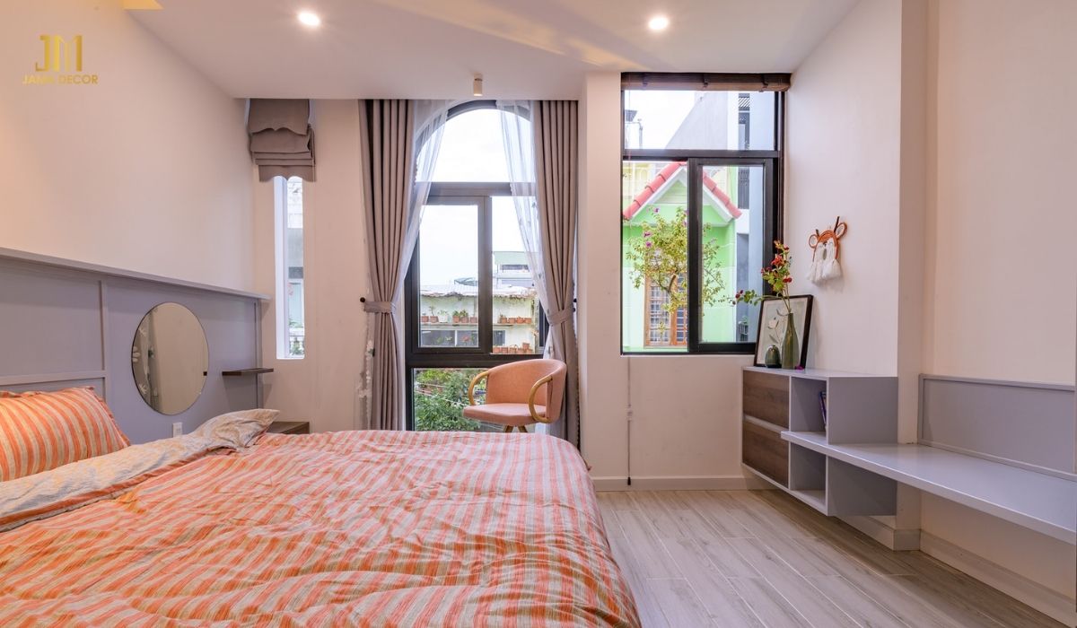 Lựa chọn màu sắc phù hợp khi bố trí nội thất không gian phòng ngủ