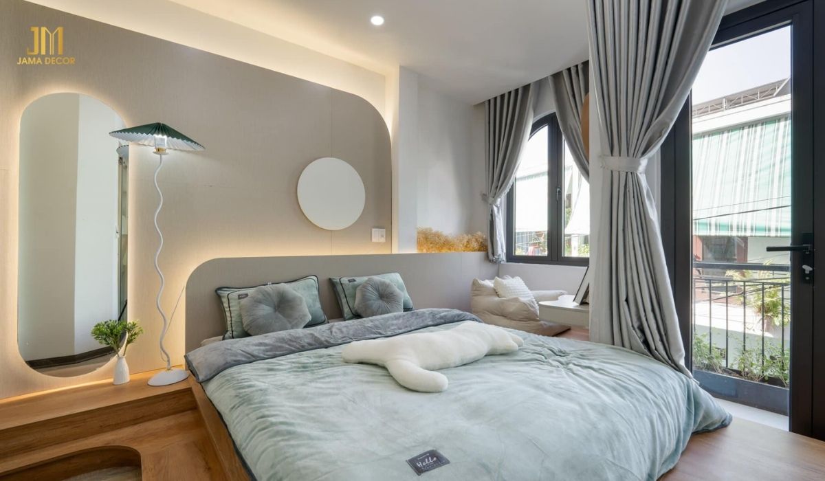 Nội thất được sắp xếp khoa học giúp không gian trở nên thoáng đãng