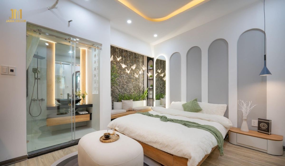 Quy tắc phối màu đóng vai trò quan trọng trong việc tạo ra một phòng ngủ đẹp và mang lại cảm giác thoải mái, thư giãn