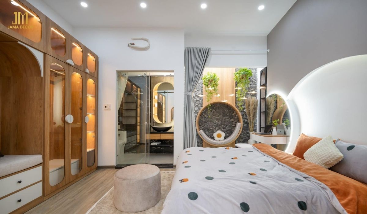 Nên sử dụng ánh sáng tự nhiên và ánh sáng nhân tạo để tạo ra hiệu ứng phối màu đẹp mắt