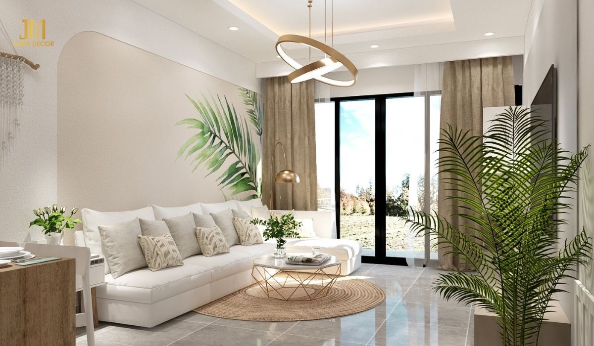 Không gian của bạn sẽ tràn đầy sức sống nếu trang trí một vài chậu cây xanh