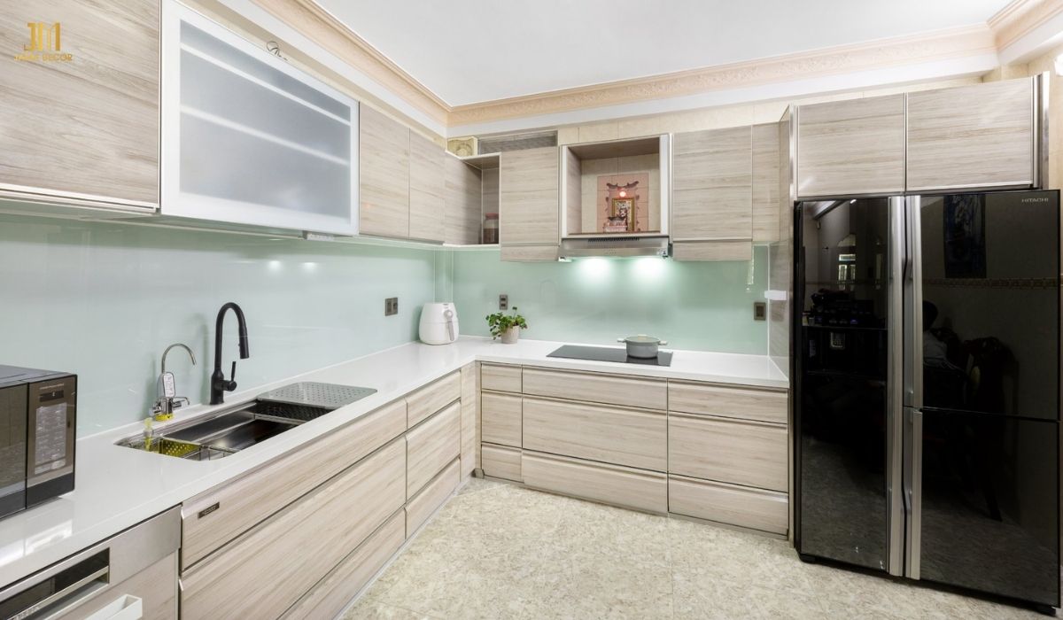  Nội thất hiện đại giúp căn bếp trở nên sang trọng và tiện nghi hơn
