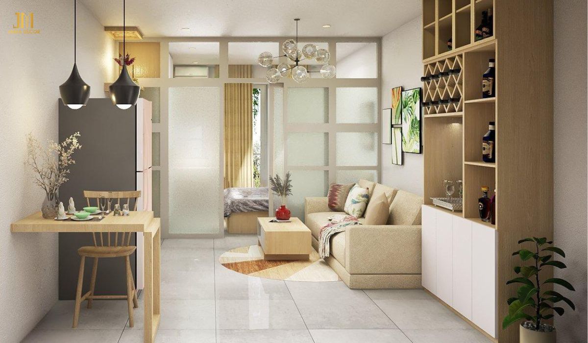 Phòng khách nhỏ gọn vẫn có thể toát lên vẻ đẹp và sức hút riêng, không kém gì những phòng khách lớn