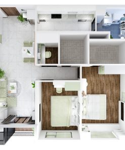 Alternative view of CHUNG CƯ HÀ ĐÔ - 2PN - CHỊ NHUNG