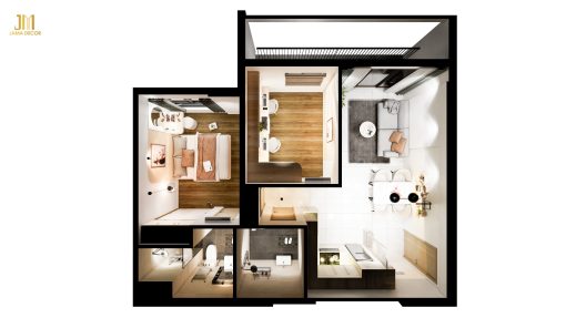Nội thất chung cư Safira Khang Điền - Quận 9 – 2 PN – Anh Hùng - Ảnh 13