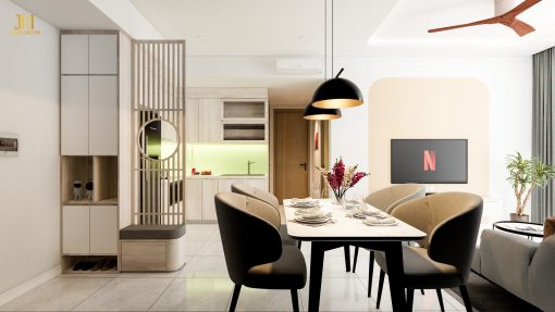 Nội thất chung cư Safira Khang Điền - Quận 9 – 2 PN – Anh Hùng