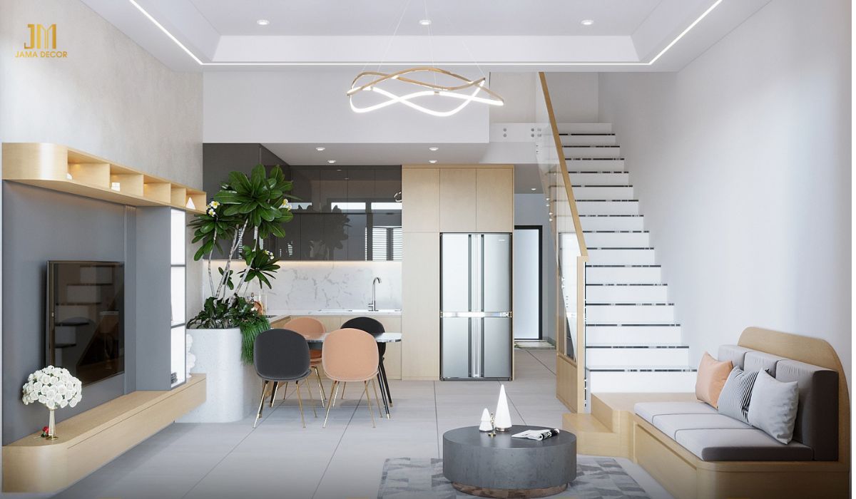 Sở thích và phong cách sống của gia chủ cũng là yếu tố quan trọng cần được cân nhắc khi thiết kế nội thất phòng khách liền bếp