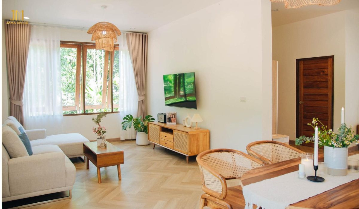 Ánh sáng là yếu tố quan trọng giúp tạo nên không gian sống ấm cúng và thoải mái