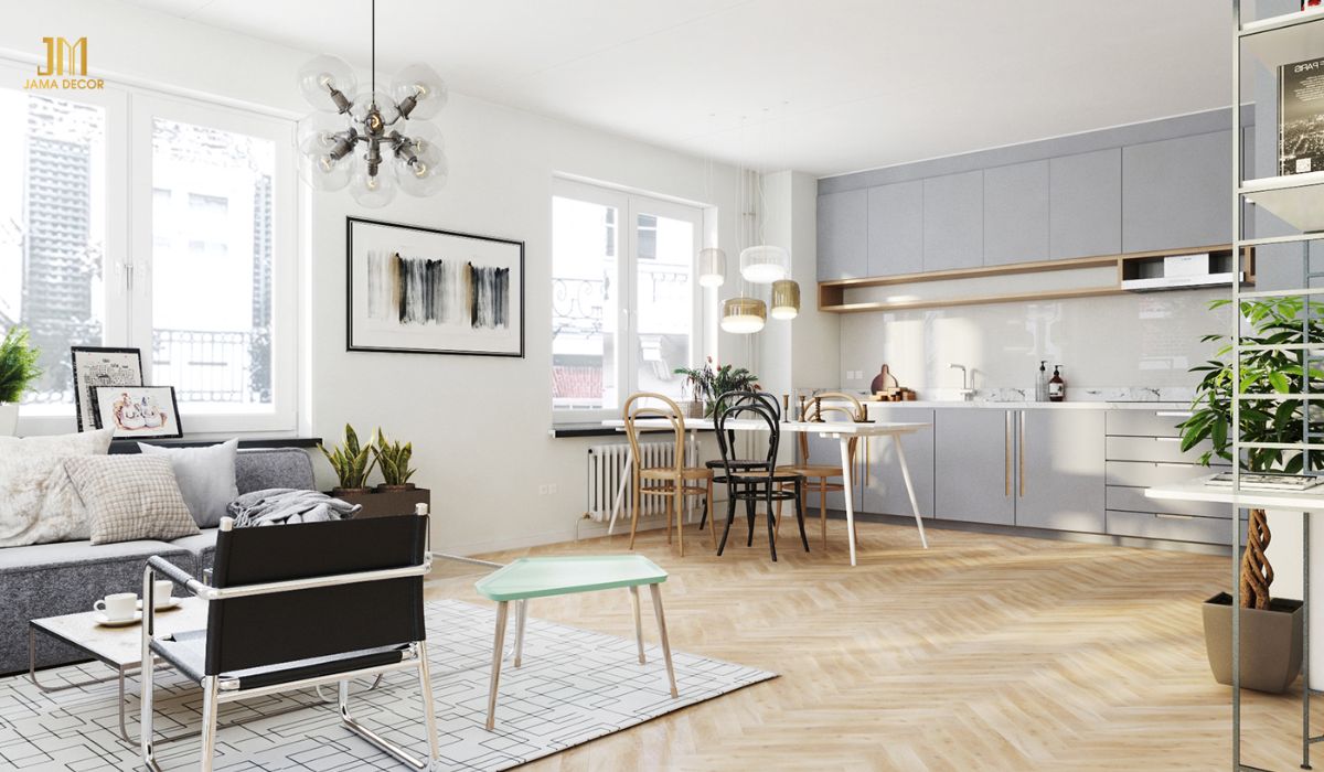 Tận dụng tối đa ánh sáng tự nhiên sẽ giúp căn bếp của bạn trở nên thông thoáng và rộng rãi hơn