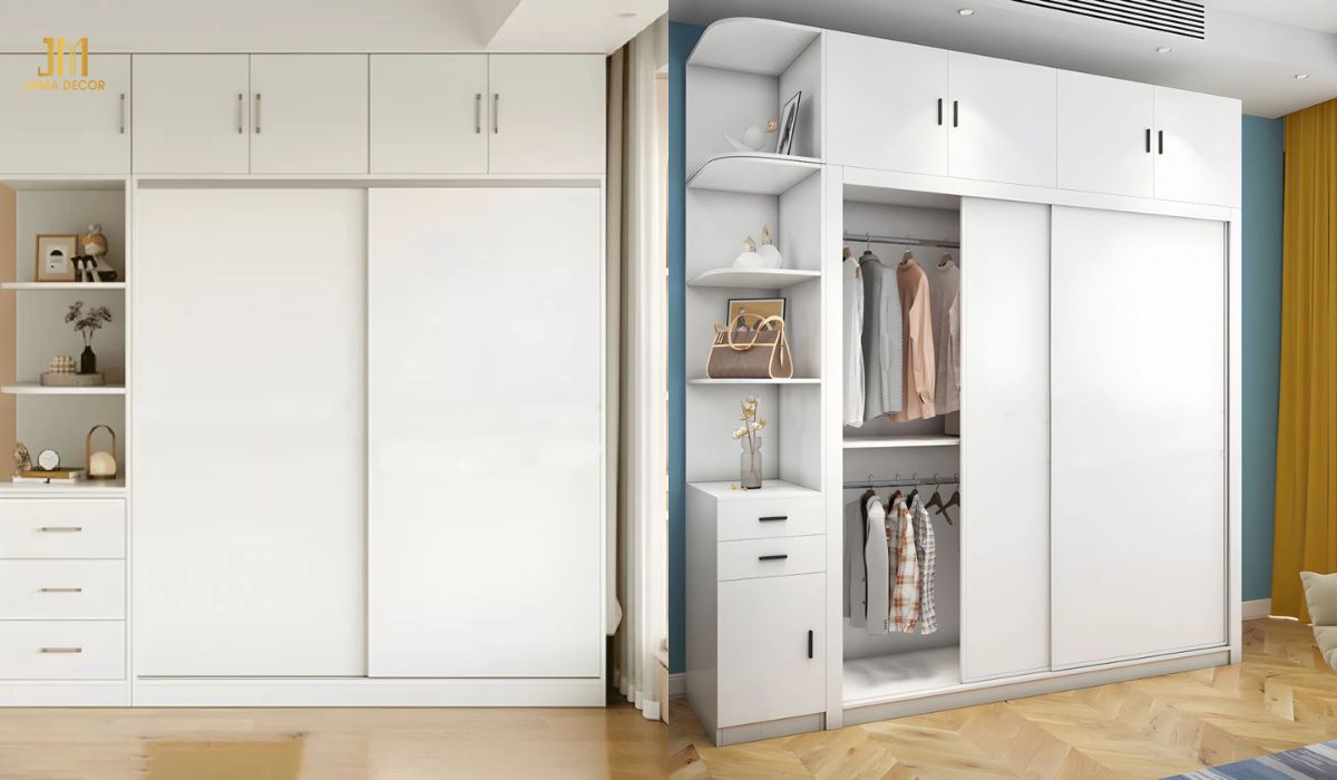 30+ mẫu tủ quần áo giá rẻ, đẹp, chất lượng bạn nên sở hữu 29 Mẫu tủ cửa lùa đơn giản, nhỏ gọn