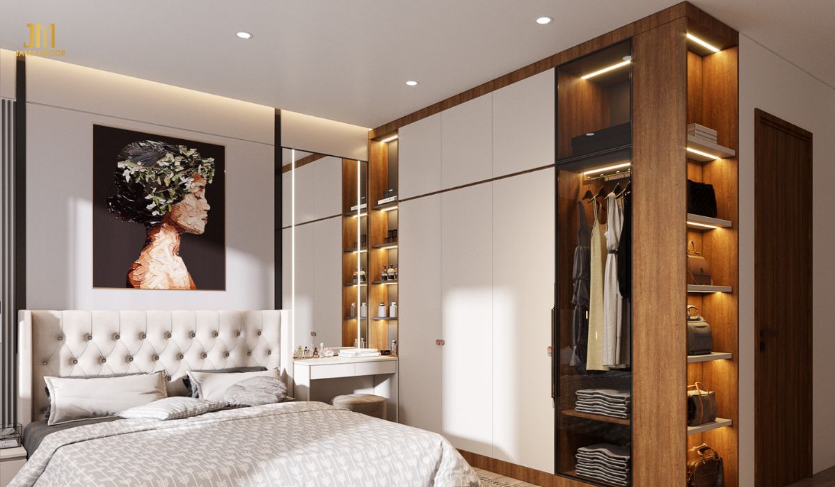 30+ mẫu tủ quần áo giá rẻ, đẹp, chất lượng bạn nên sở hữu 24 Thiết kế độc đáo, hiện đại, tối ưu diện tích là lý do bạn nên sử hữu 1 chiếc tủ quần áo gỗ công nghiệp