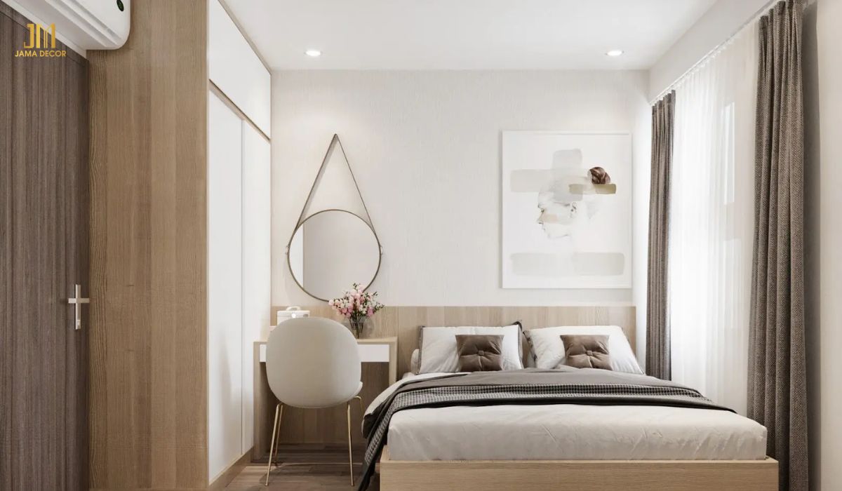 30+ mẫu tủ quần áo giá rẻ, đẹp, chất lượng bạn nên sở hữu 21 Mẫu tủ quần áo gỗ công nghiệp vân gỗ sơn trắng nhẹ nhàng