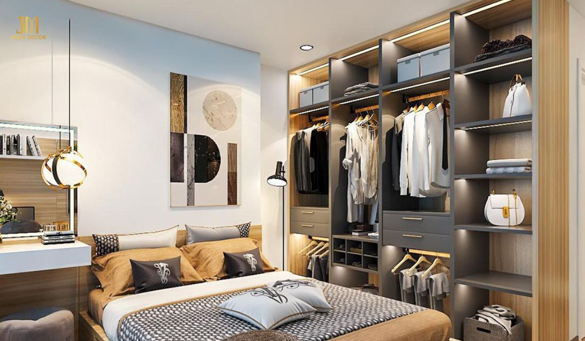 30+ mẫu tủ quần áo giá rẻ, đẹp, chất lượng bạn nên sở hữu 22 Với thiết kế nhiều ngăn, tủ gỗ công nghiệp đáp ứng được nhu cầu lưu trữ lớn của bạn