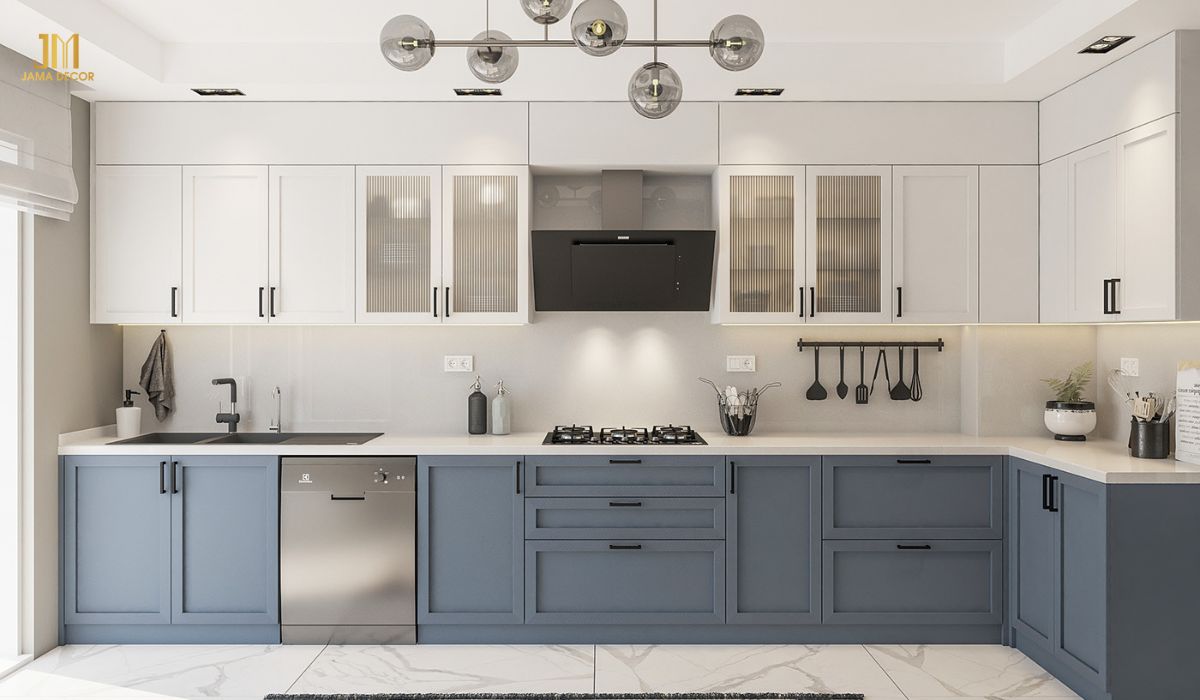 5 cách bố trí nội thất bếp khoa học, tiện lợi 33 Gian bếp hiện đại nhưng không hề thiếu sự tinh tế