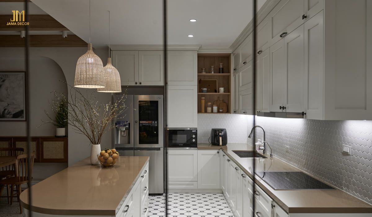 5 cách bố trí nội thất bếp khoa học, tiện lợi 25 Không gian bếp gọn gàng luôn nhận được sự yêu thích của nhiều người