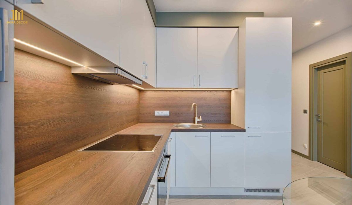 5 cách bố trí nội thất bếp khoa học, tiện lợi 22 Tủ bếp đa năng thích hợp với mọi không gian