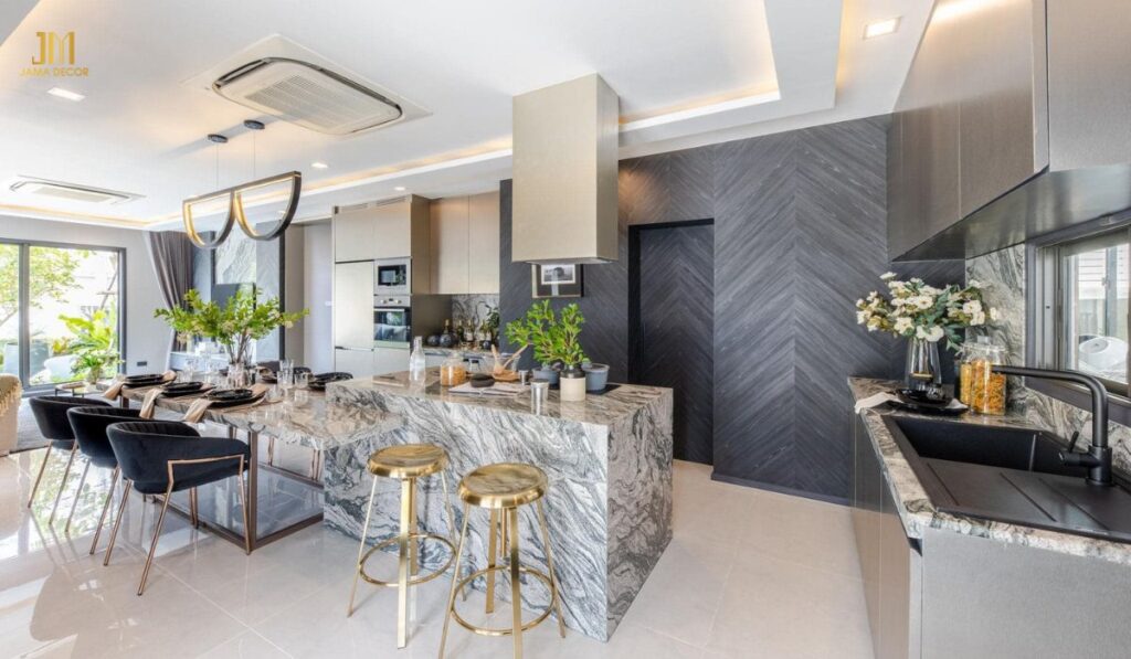 cách bố trí nội thất bếp