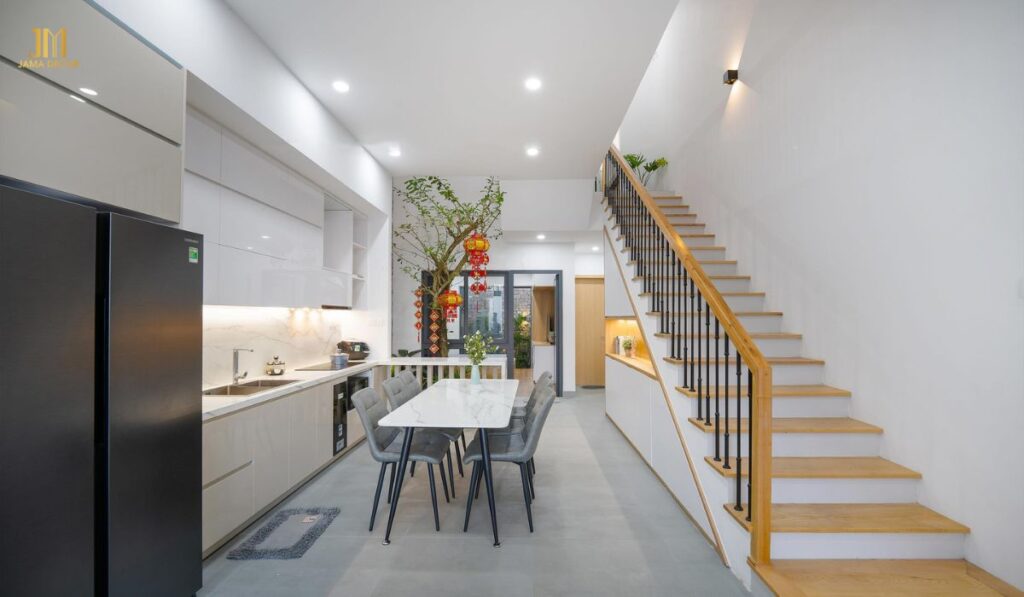 Khu vực bếp đẹp, hiện đại luôn được các kiến trúc sư của JAMA đề xuất khi thiết kế cho khách hàng
