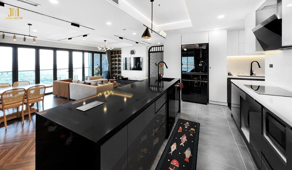 Ánh sáng tràn ngập không gian, việc nấu nướng của bạn cũng sẽ dễ dàng và thuận tiện hơn