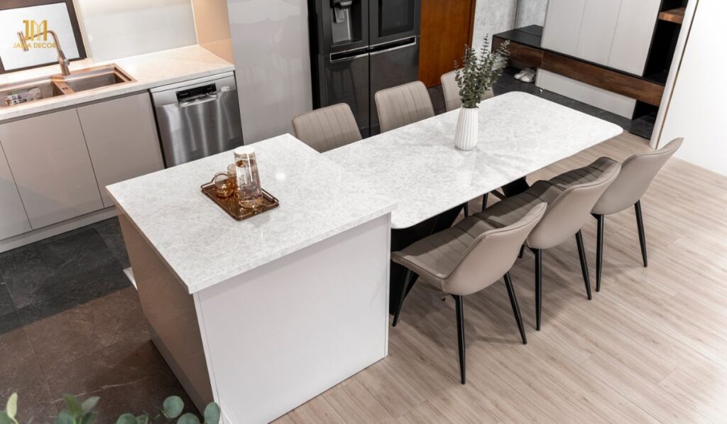 Không gian bếp đẹp hoàn toàn có thể đáp ứng nhu cầu sử dụng của bạn
