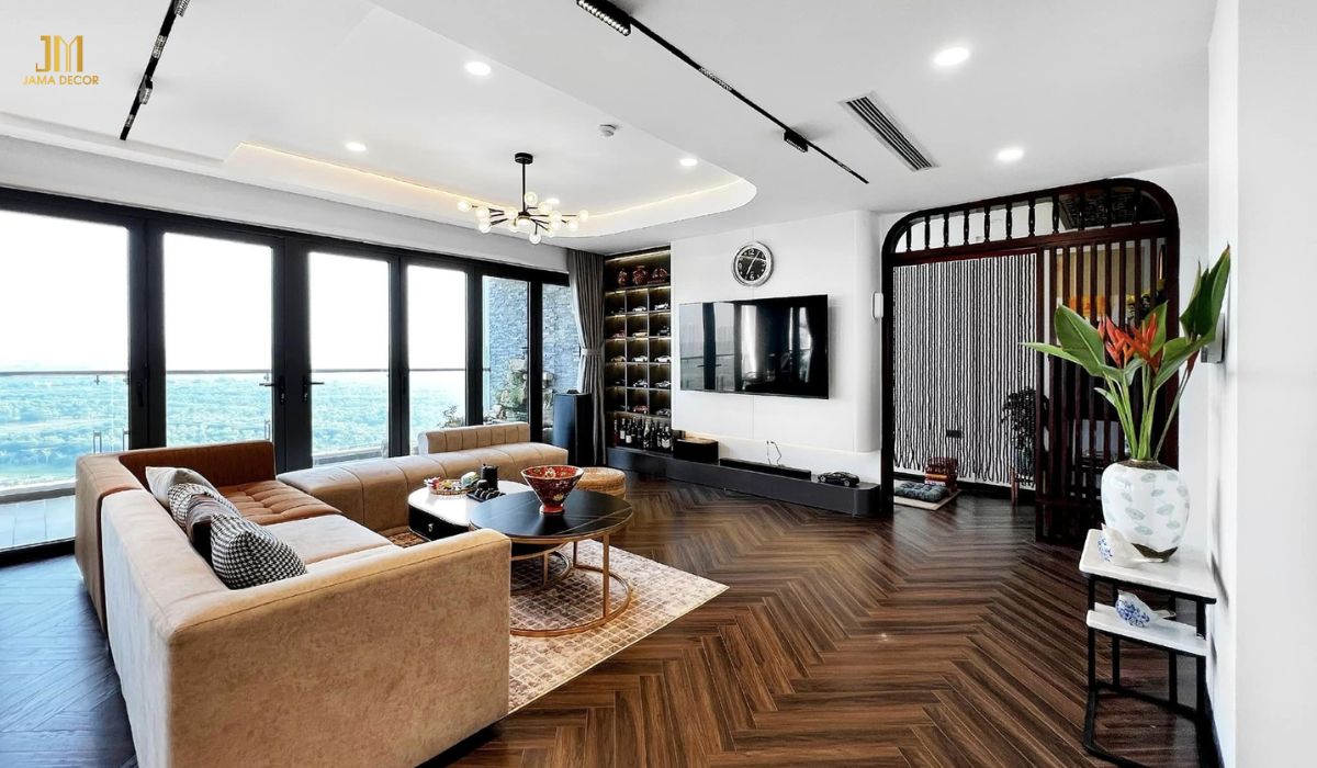 Sử dụng cửa kính là lựa chọn thông minh để tận dụng được nhiều ánh sáng tự nhiên nhất