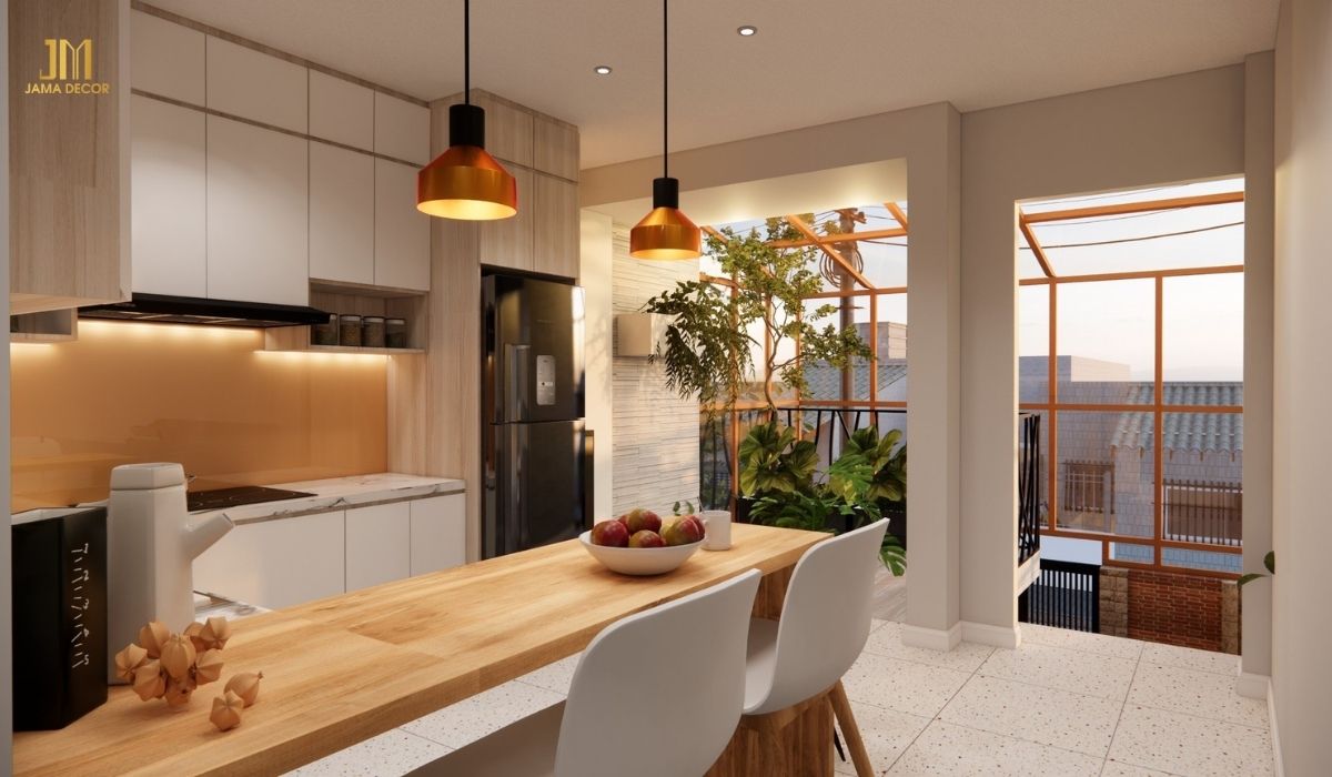 Phòng khách ngay cửa rất thuận tiện cho việc đi lại