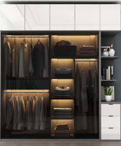 Tủ quần áo gỗ Công Nghiệp TQA003