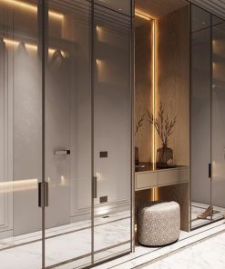 Tủ quần áo gỗ Công Nghiệp TQA006