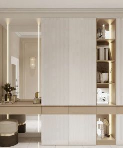 Tủ quần áo gỗ Công Nghiệp TQA007