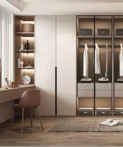 Tủ quần áo gỗ Công Nghiệp TQA008