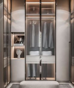 Tủ quần áo gỗ Công Nghiệp TQA009