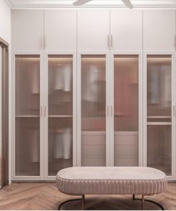 Tủ quần áo gỗ Công Nghiệp TQA013