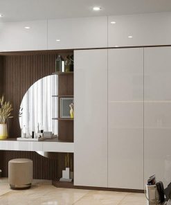 Tủ quần áo gỗ Công Nghiệp TQA017